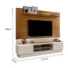 Estante Home Para Sala De Tv London Até 75" Com Prateleira E