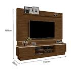 Estante Home Para Sala De Tv London Até 75 Polegadas Com Prat