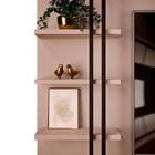 Estante Home Para Sala Tv Até 65 Polegadas Carvalho Nobre Gri