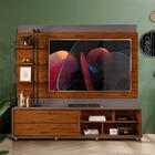 Estante Home Para Sala Tv Até 65 Polegadas Cinza Urbano Nogue