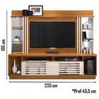 Estante Home Para Tv 55 Polegadas 6441 Naturale Off White Mad