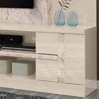 Estante Home Para Tv 55 Polegadas Alan Calacata Off White Mad