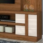 Estante Home Para Tv 55 Polegadas Alan Naturale Off White Mad