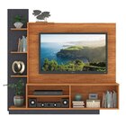 Estante Home Para Tv 55 Polegadas Com Nichos 2 Portas Havana