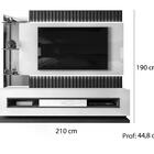 Estante Home Para Tv 60 Polegadas Lumus Dj Moveis