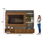 Estante Home Para Tv 70 Polegadas 2 Gavetas Maceió Linea Bras