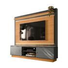 Estante Home Para Tv 75 Polegadas Guararapes Nature Chumbo Li