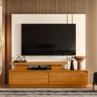 Estante Home Para Tv 75 Polegadas New Apolo Cinamomo Off Whit