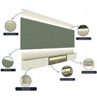 Estante Home Para Tv Até 115 Polegadas 251,5cmx260cm Com Led