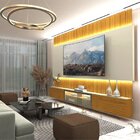 Estante Home Para Tv Até 115 Polegadas Com Led 260cm Soberano