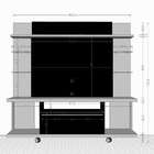 Estante Home para TV até 50 Polegadas 1 Porta New Torino Bech