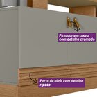 Estante Home Para Tv Até 50 Polegadas 2 Portas 4 Prateleiras