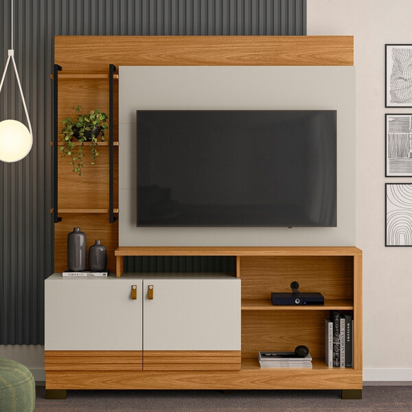 Estante Home Para Tv Até 50 Polegadas 2 Portas Alagoas Linea