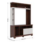 Estante Home Para Tv Até 50 Polegadas 2 Portas Elba Nogueira