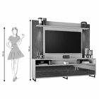 Estante Home Para Tv Até 55 Polegadas 2 Gavetas 1 Prateleira