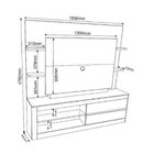 Estante Home Para Tv Até 55 Polegadas 2 Gavetas 4 Prateleiras