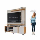 Estante Home Para Tv Até 55 Polegadas 2 Portas Valência 100%