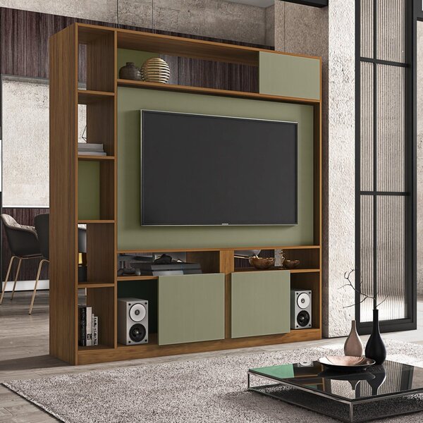 Estante Home Para Tv Até 55 Polegadas Divisor De Ambientes 2