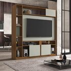 Estante Home Para Tv Até 55 Polegadas Divisor De Ambientes 2