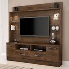 Estante Home Para Tv Até 56 Pol. Com Led Buritis Cacau Jcm