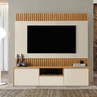 Estante Home Para Tv Até 58 Polegadas 180cm 100% Mdf Com 3 Ga