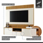 Estante Home Para Tv Até 58 Polegadas 180cm 100% Mdf Com 3 Ga