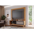 Estante Home Para Tv Até 60 Polegadas 1 Porta Moscou Nature/g