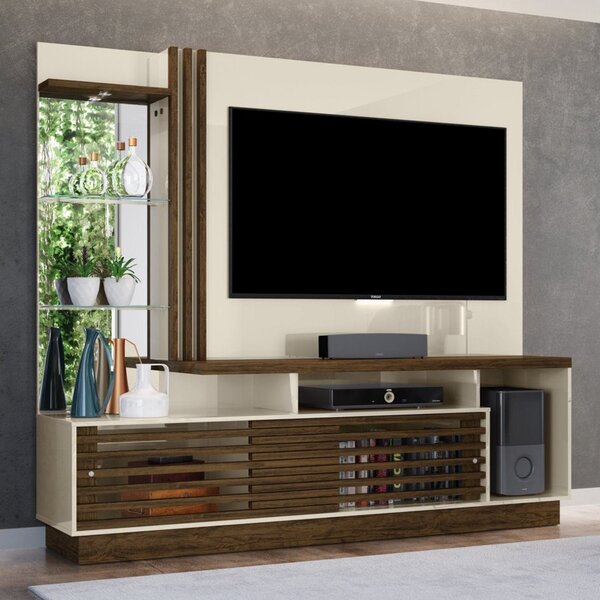 Estante Home Para Tv Até 60 Polegadas 2 Portas Frizz Plus  Of