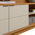 Estante Home Para Tv Até 60 Polegadas Atlanta Nature/off White