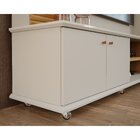 Estante Home Para Tv Até 60 Polegadas Com Led 3 Portas E Espe