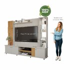 Estante Home Para Tv Até 60 Polegadas Com Led 3 Portas E Espe