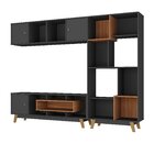 Estante Home Para Tv Até 65 Polegadas 181cmx235,5cm Com 3 Por