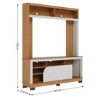 Estante Home Para Tv Até 65 Polegadas 190cmx160cm 2 Portas Be