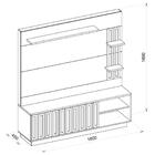 Estante Home Para Tv Até 65 Polegadas 2 Portas Clap Caemmun