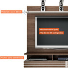 Estante Home Para Tv Até 65 Polegadas 2 Portas Miami Valdemóv