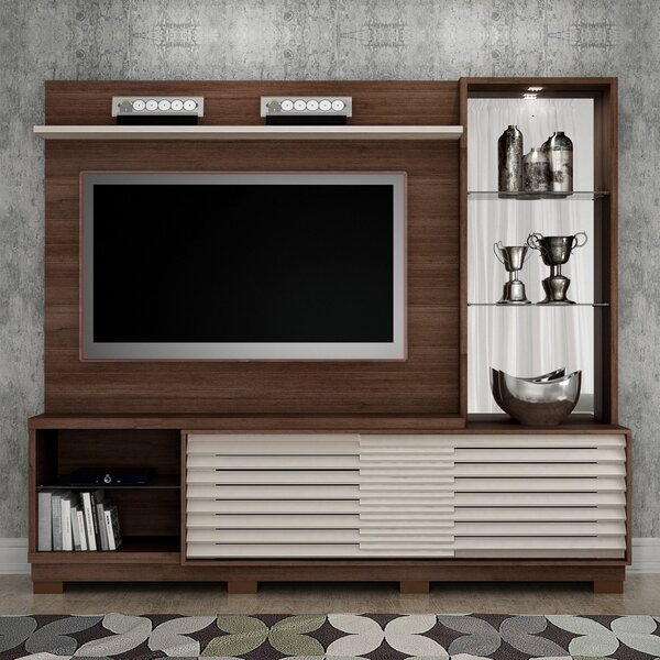 Estante Home Para Tv Até 65 Polegadas 2 Portas Ravena Valdemó