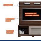 Estante Home Para Tv Até 65 Polegadas 2 Portas Ravena Valdemó