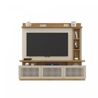 Estante Home Para Tv Até 65 Polegadas 3 Portas 3 Prateleiras