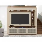 Estante Home Para Tv Até 65 Polegadas 3 Portas 3 Prateleiras