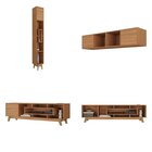 Estante Home Para Tv Até 65 Polegadas Com 3 Portas Concept Ye