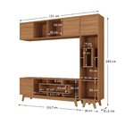 Estante Home Para Tv Até 65 Polegadas Com 3 Portas Concept Ye