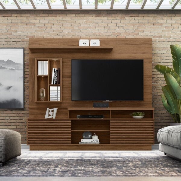 Estante Home Para Tv Até 65 Polegadas Eldorado Linea Brasil N