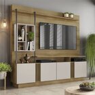 Estante Home Para Tv Até 65 Polegadas Industrial Ripado 4 Por