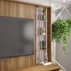 Estante Home Para Tv Até 65 Polegadas Vectro  Lâmina Mel/cacao