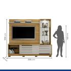Estante Home Para Tv Até 65" Ravena Cinamomo/off White