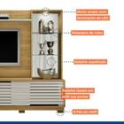 Estante Home Para Tv Até 65" Ravena Cinamomo/off White