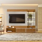 Estante Home Para Tv Até 70 Polegadas 2 Gavetas 5 Nichos Mace