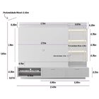 Estante Home Para Tv Até 70 Polegadas 2 Gavetas 5 Nichos Mace