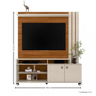 Estante Home Para Tv Até 70 Polegadas 2 Portas Nevada Mobler