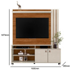 Estante Home Para Tv Até 70 Polegadas 2 Portas Nevada Mobler